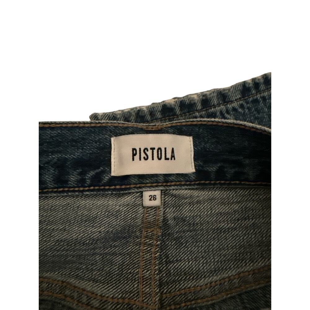 NWT Pistola Keaton High Rise Slim Straight Jeans Women’s Size 26 100% Cotton - Picture 9 of 9